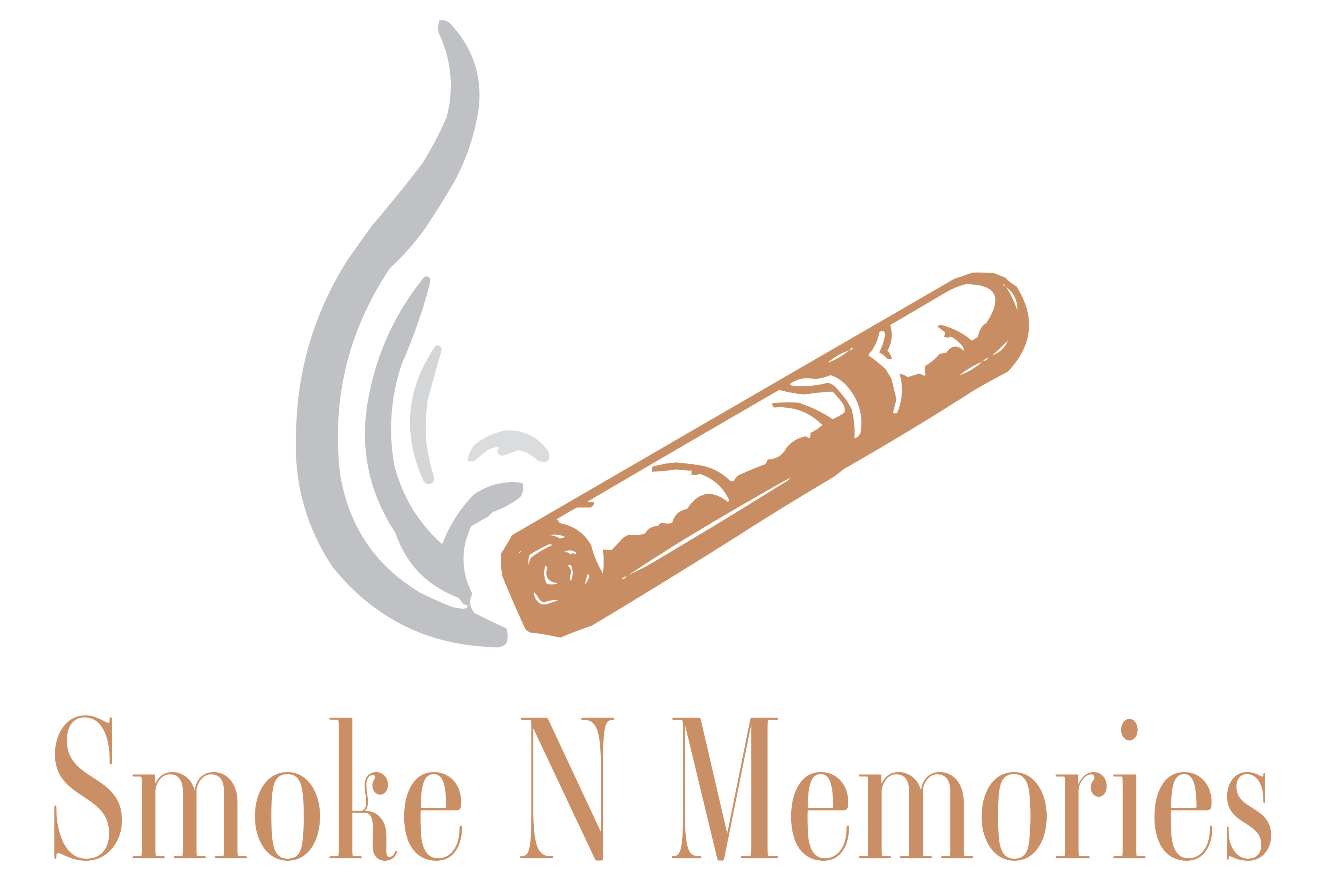 smoke n memories flat logo full